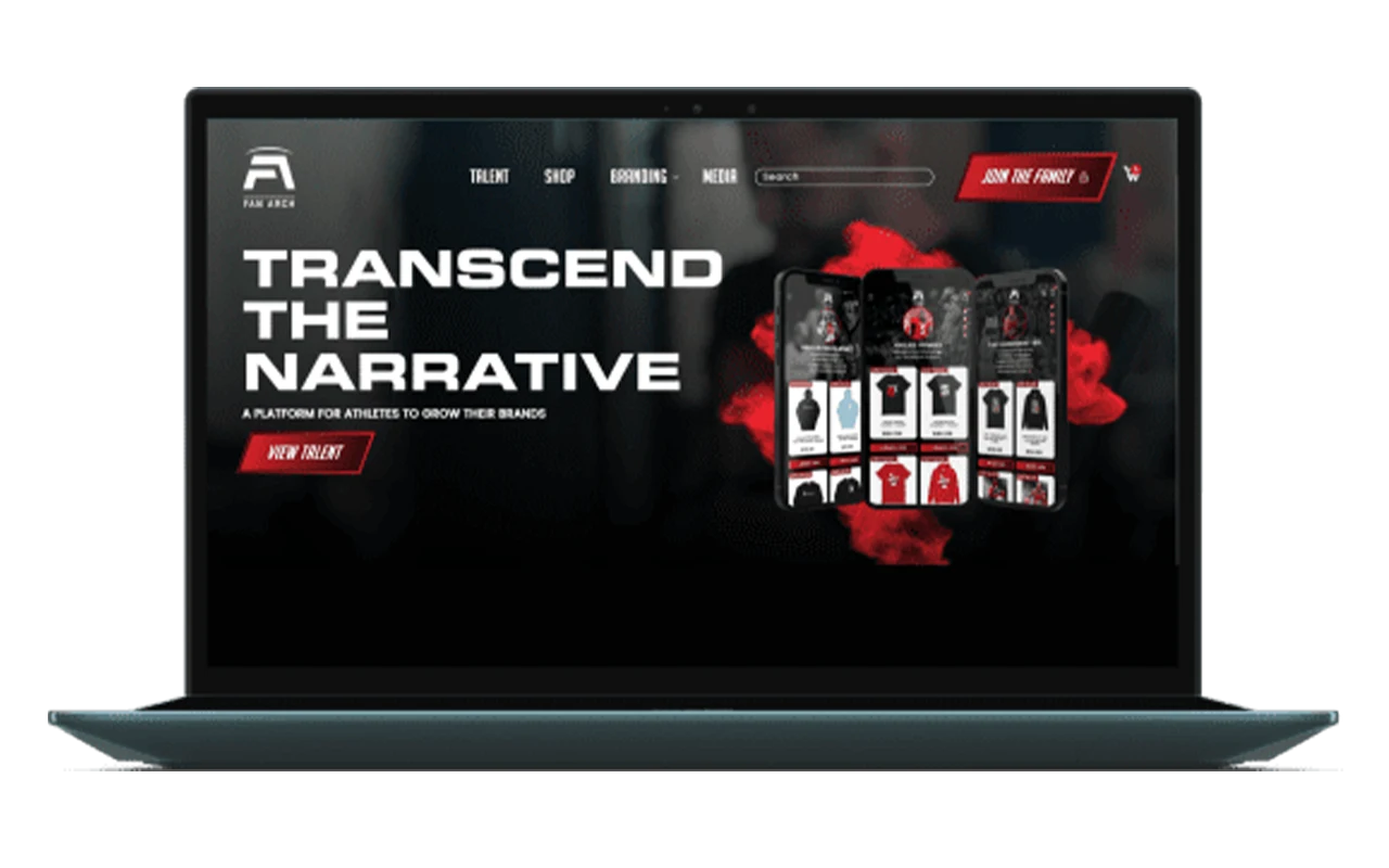 Fan Arch — Athlete-First Sports Commerce & Media