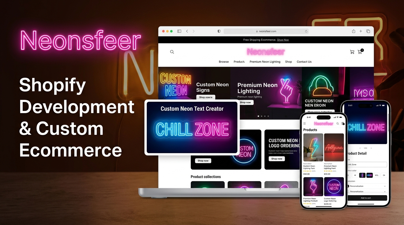 Neonsfeer - Scaling a Global Shopify Presence